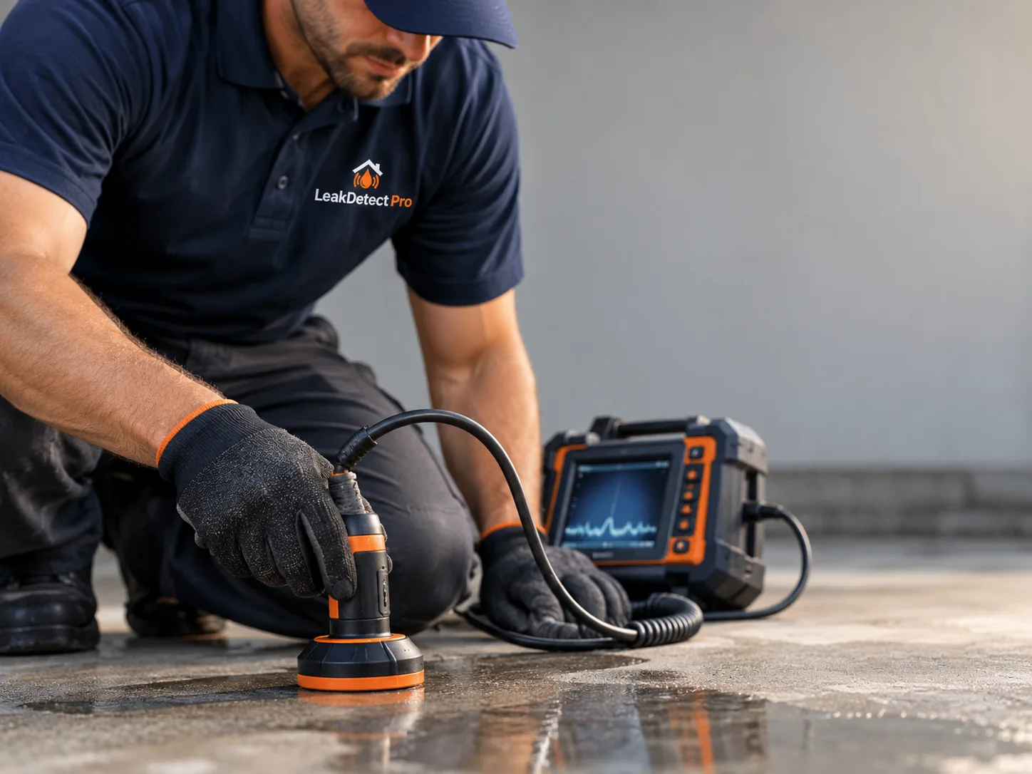 Moisture Detection Test in North Bonneville, WA